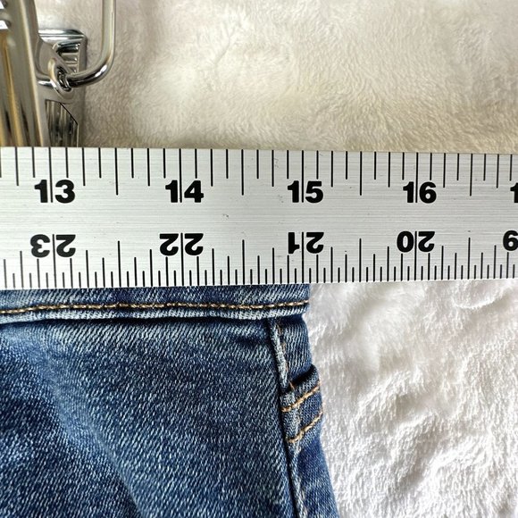 Topshop Womens Jeans 34x30 Acid Wash Dip Moto Jamie High Waist Ankle Grazer NEW - Picture 11 of 14